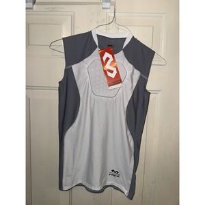 McDavid HEX Chest Protector Body Heart Guard Youth XL White NEW (WTF83)